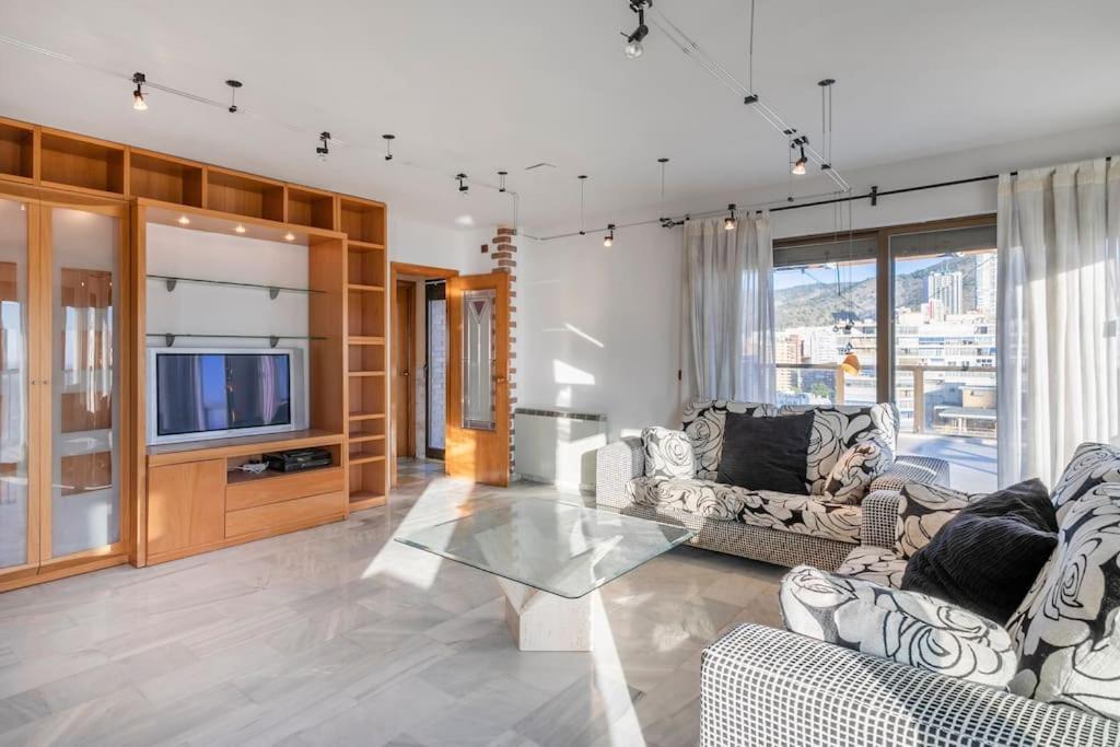 Atico Con Gran Terraza Apartment Benidorm Exterior foto